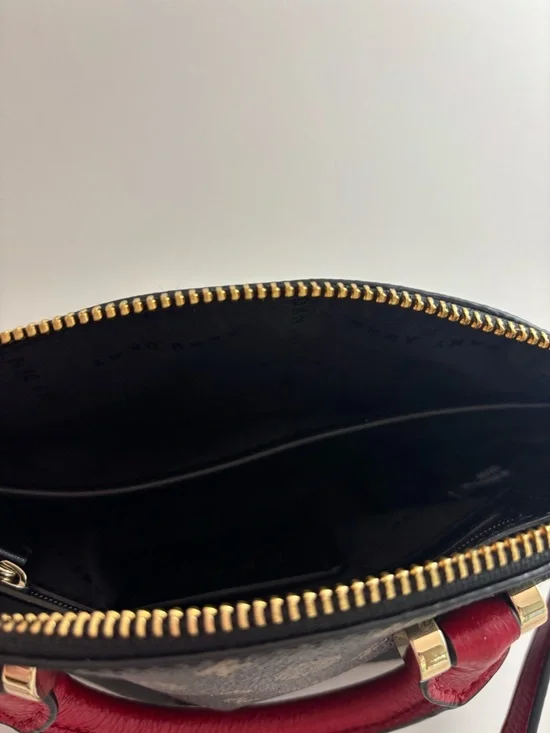 DKNY Elissa Mini Heritage Logo Satchel - Picture 6 of 9